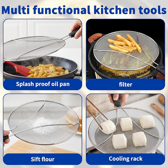 Splatter Screen for Frying Pan - Image 6