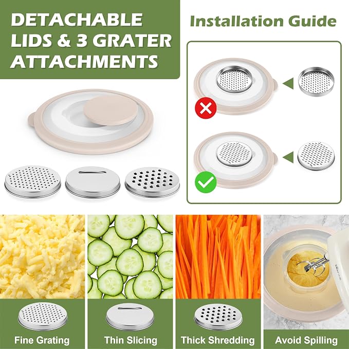 TeamFar Mixing Bowls, For Kitchen Mixing/Baking/Storing/Prepping, Visible & - Image 3