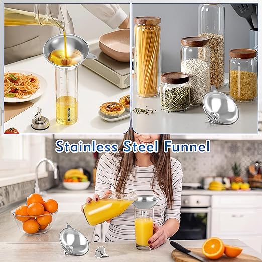 Serinar Stainless Steel Funnel - Image 4