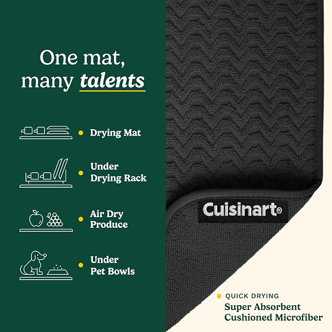 Cuisinart Dish Drying Mats for Kitchen Counter - Image 3
