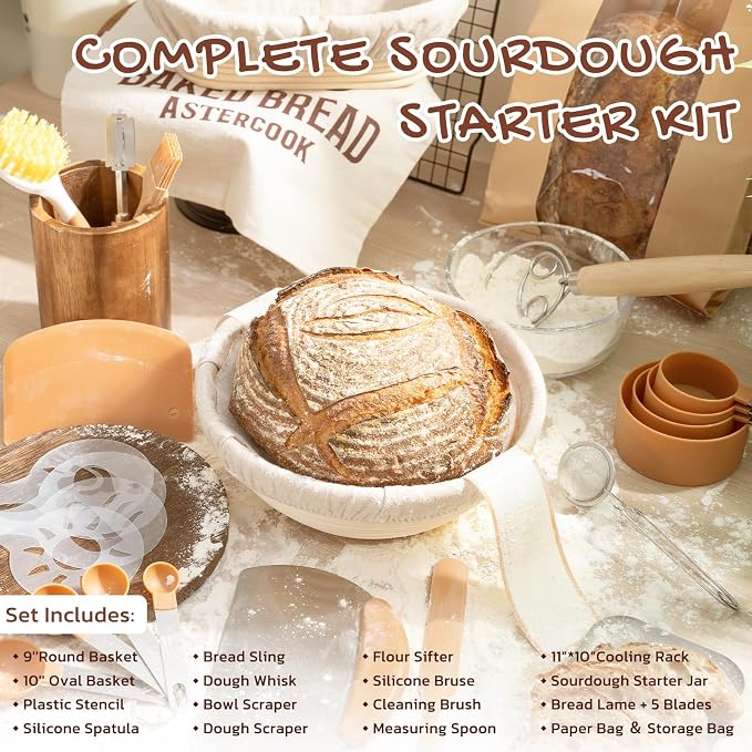 Astercook Sourdough Starter Kit - Image 2