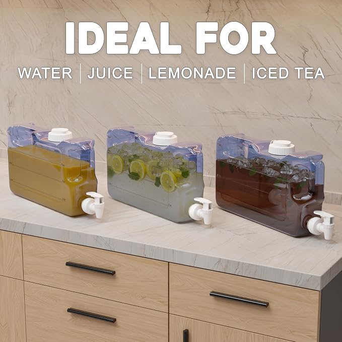 Refrigerator Water Dispenser 1.1 Gallon Bottle - Image 8