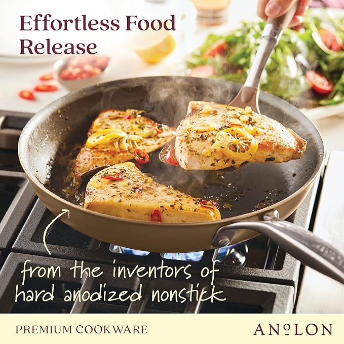 Anolon Ascend Hard Anodized Nonstick Frying Pan/Skillet - Image 5