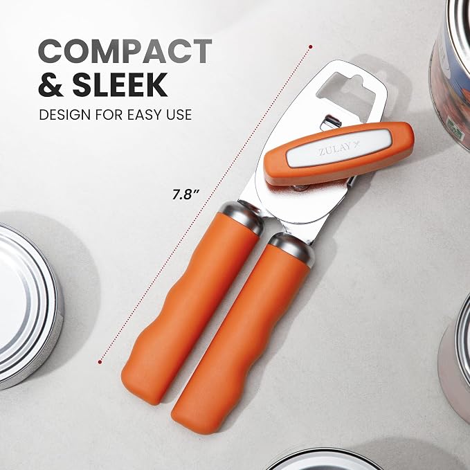 Zulay Kitchen Heavy Duty Stainless Steel Can Opener Manual - Image 2