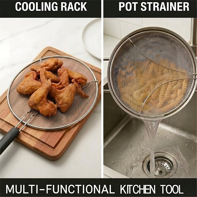 Splatter Screen for Frying Pan 13 Inch - Image 6