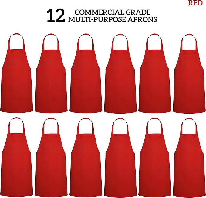GREEN LIFESTYLE 12 Pack Bib Apron - Image 3