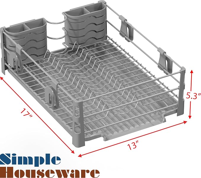 Simple Houseware Dish Drying Rack - Image 3
