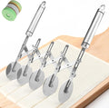 Star Brand Pastry Cutter with Grinder Spaghetti Dough Roller Knife Stainless by STAR
