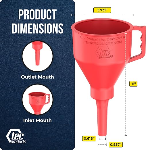 TEC Products FlexAll Short Neck Funnel - Image 3