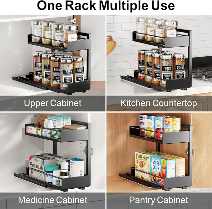 iSPECLE Spice Racks for Inside Cabinet - Image 7