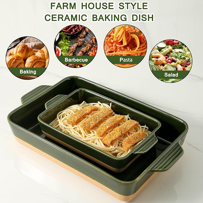 Ceramic Baking Casserole Dish - Image 4