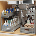 2 Pack 19.3IN-Depth Under Sink Organizer by UnderSinkOrganizer