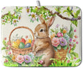 Happy Easter Bunny Kitchen Dish Drying Mat by Kwlegh