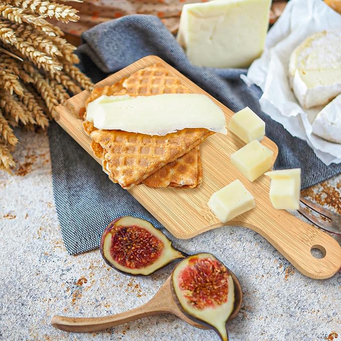 30 Pcs Cutting Boards with Handle 11" x 5" Wood Chopping Board Bulk Charcuterie - Image 5