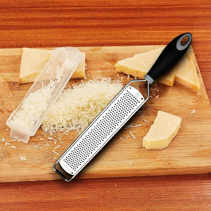 ALLTOP Lemon Zester, Hand-held Stainless Steel Food Grater, Pro Kitchen Tool - Image 9