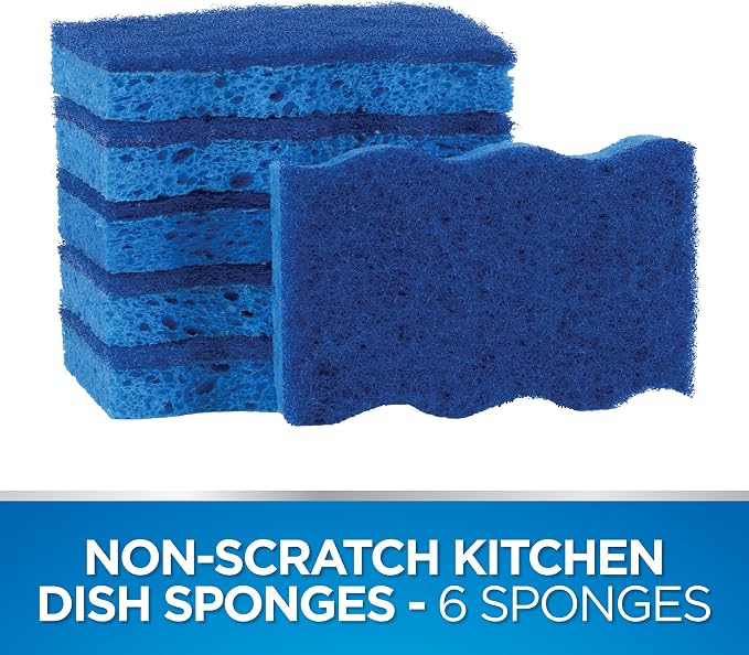 Dawn Non-Scratch Scrubber Sponges - Image 2