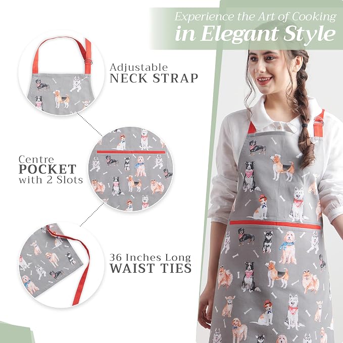 Maison d' Hermine 100% Cotton Apron - Image 5