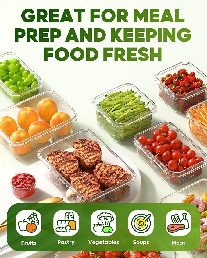 KEMETHY 60 PCS Food Storage Containers - Image 6