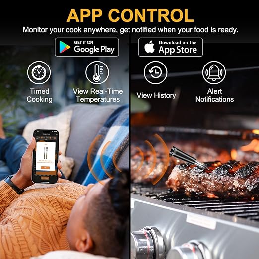 EIHO Wireless Bluetooth Meat Thermometer - Image 6