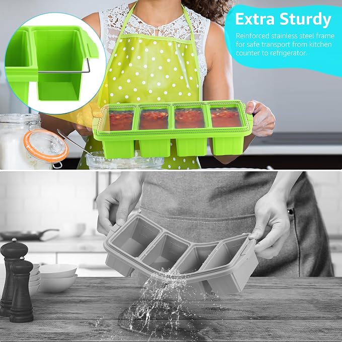 Ztomine Silicone Freezer Tray - Image 4