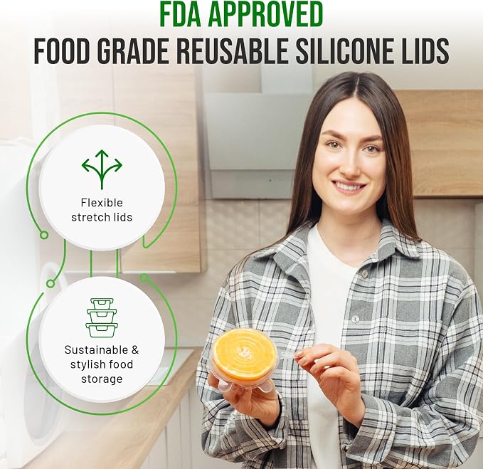 Reusable Silicone Can Lids – 2.6 Inch Can Covers - Image 5