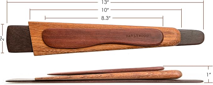 3-Piece Wooden Kitchen Cooking Utensil Set - Image 3
