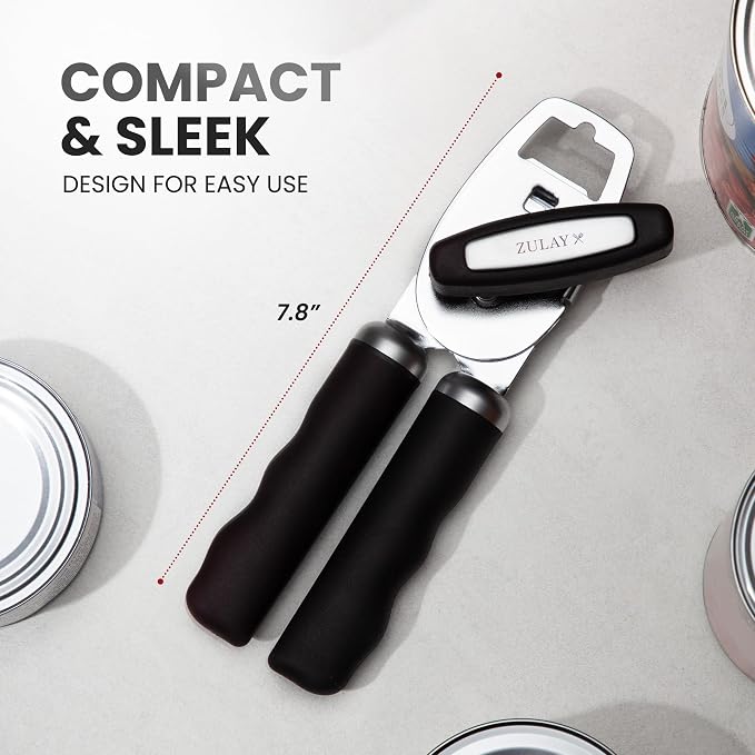 Zulay Kitchen Heavy Duty Stainless Steel Can Opener Manual - Image 4