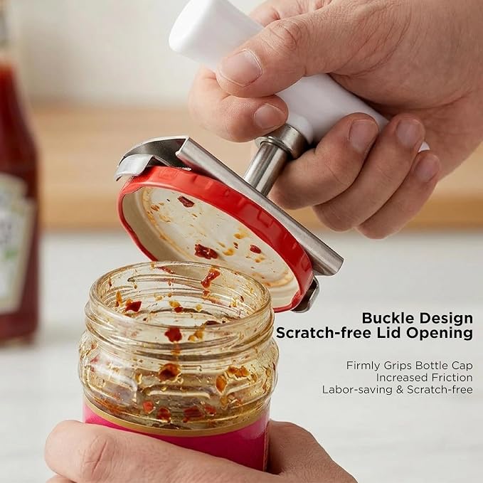 2Pcs Adjustable Jar Opener, Stainless Steel Labor-Saving Can Opener - Image 4