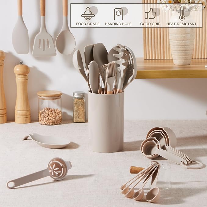 E-far Silicone Kitchen Utensils Set - Image 6