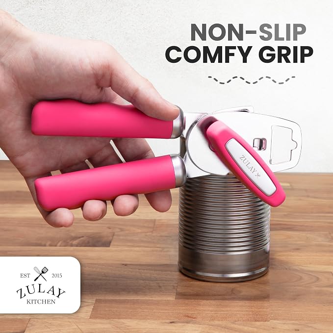 Zulay Kitchen Heavy Duty Stainless Steel Can Opener Manual - Image 5
