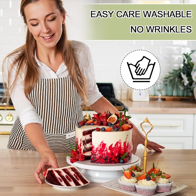 Janmercy 24 Pcs Aprons for Women Men - Image 5