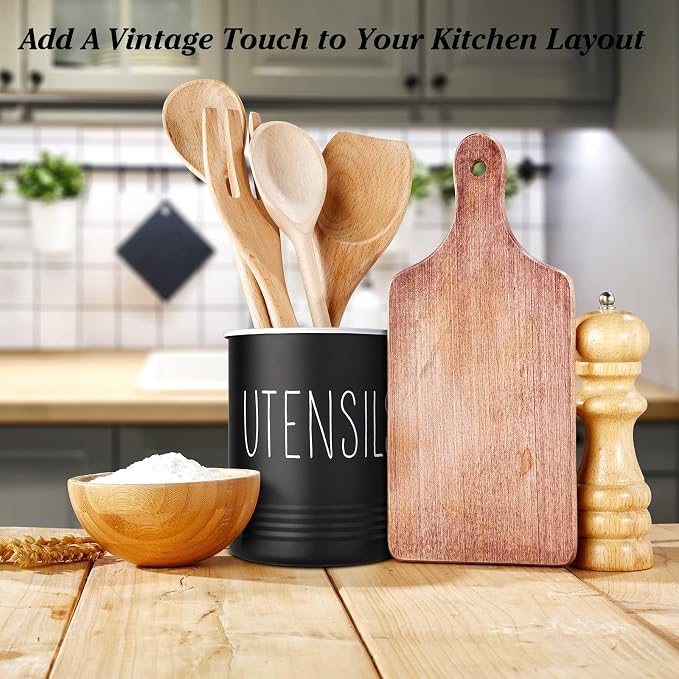 Kitchen Utensil Holder, 6.7" Utensil Holder - Image 5