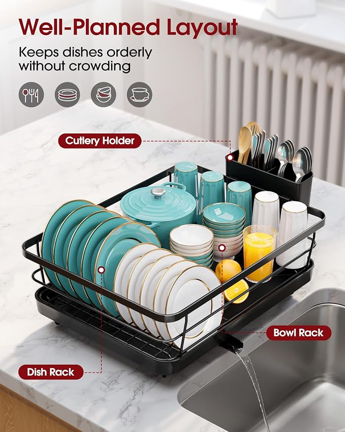 Sakugi Stainless Steel Dish Drying Rack - Image 2