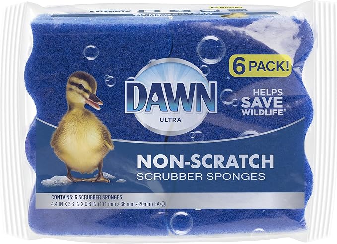 Dawn Non-Scratch Scrubber Sponges by Dawn