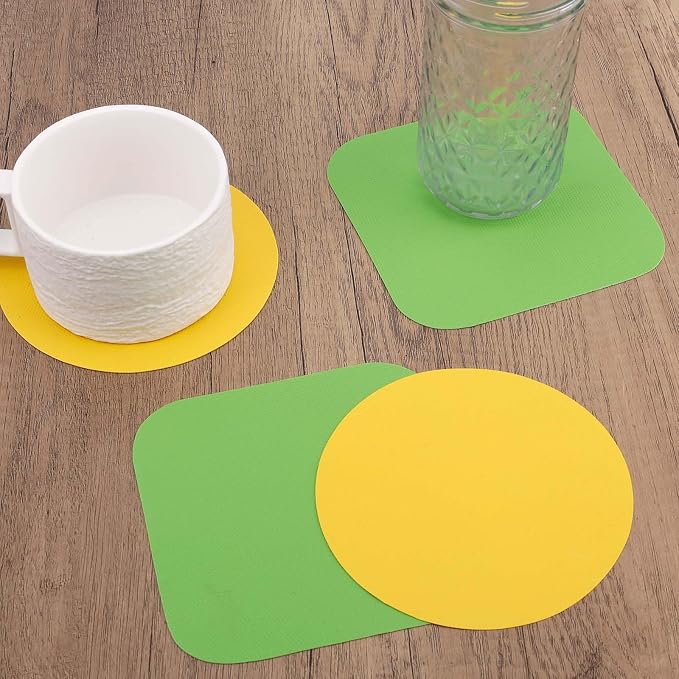 4pcs Rubber Jar Opener, 2 Round & 2 Square Rubber Bottle Opener Pads Non-Slip - Image 3