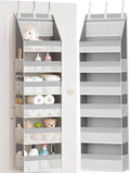 Criusia Over The Door Organizer, Heavy-Duty 6-Shelf Hanging Storage by Criusia