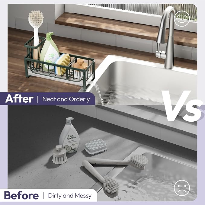 SWTYMIKI Sponge Holder for Kitchen Sink - Image 5