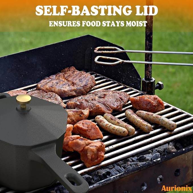 Small Cast Iron Sauce Pot with Lid – Pure Cast Iron Melting Pot - Image 6