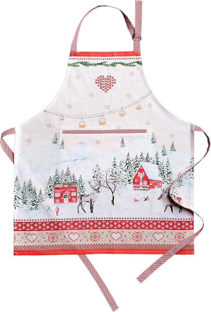 Maison d' Hermine 100% Cotton Apron by MaisondHermine