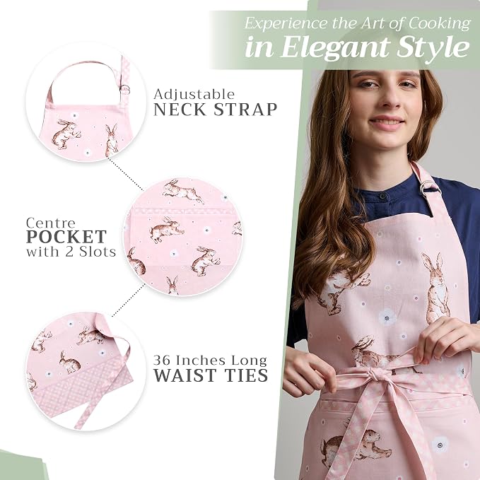 Maison d' Hermine 100% Cotton Apron - Image 5