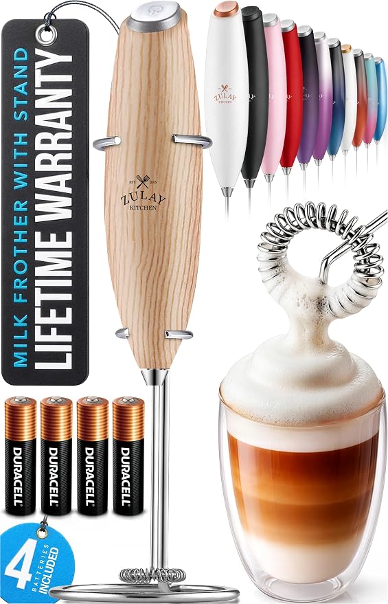 Zulay Kitchen Powerful Milk Frother Wand by ZulayKitchen