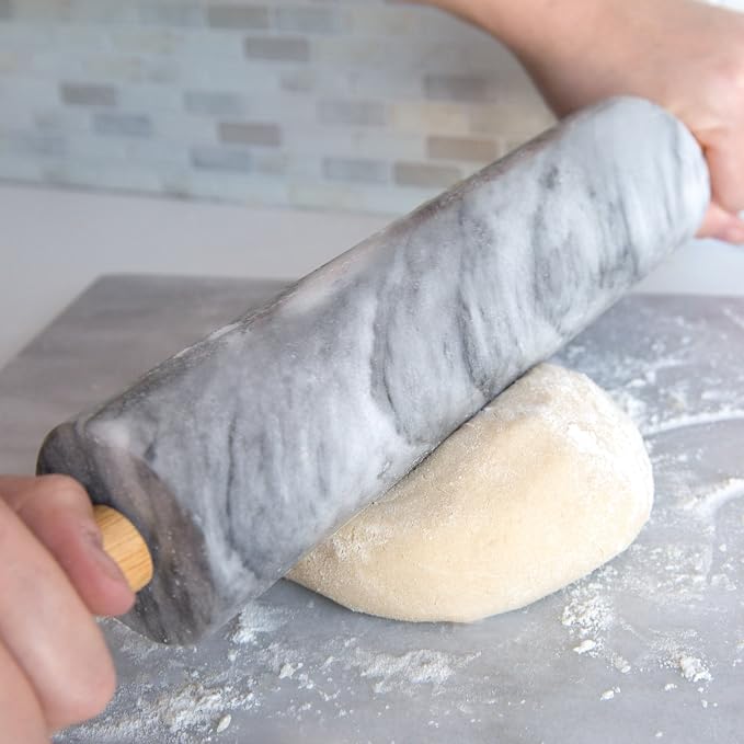 Fox Run Polished Marble Rolling Pin - Image 7