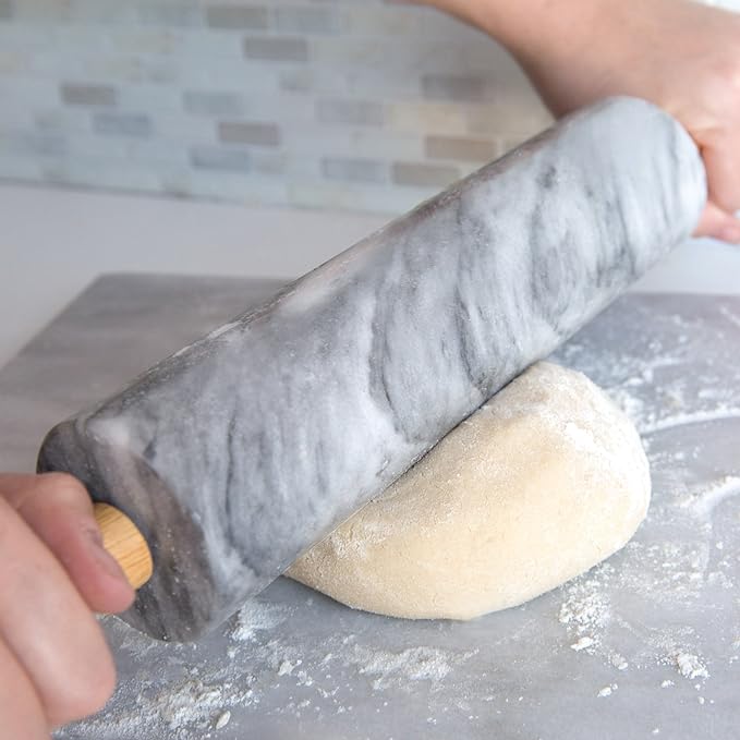 Fox Run Polished Marble Rolling Pin - Image 2