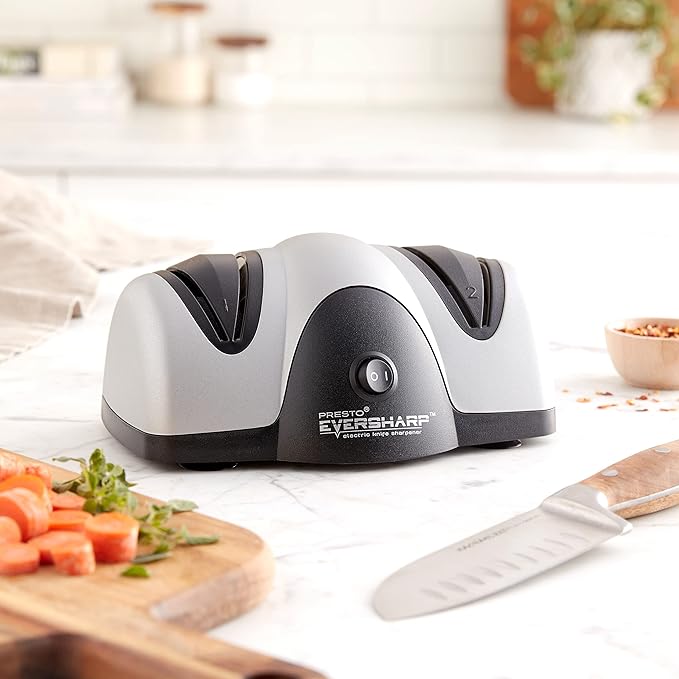 Presto 08800 EverSharp Electric Knife Sharpener, 2-Stage System - Image 6