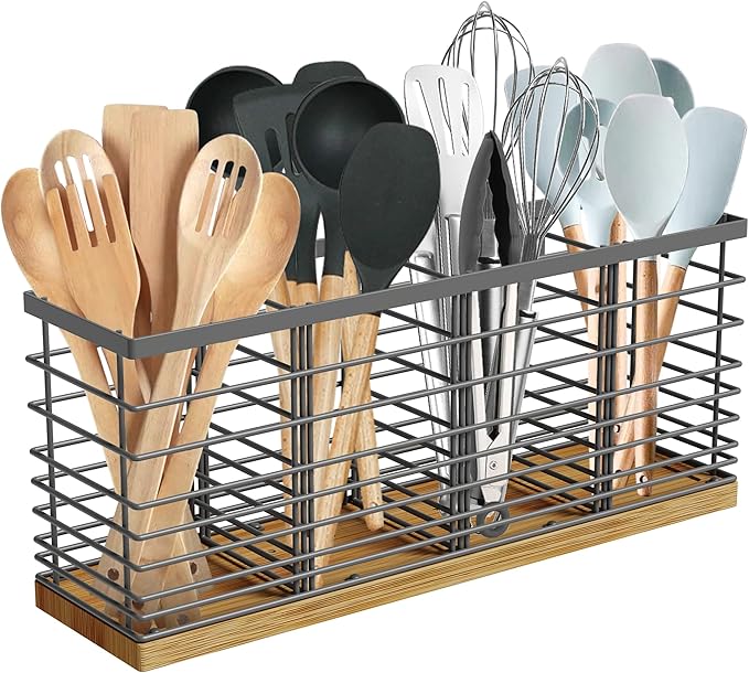Suli Extra Large Kitchen Utensil Holder Countertop by Suli