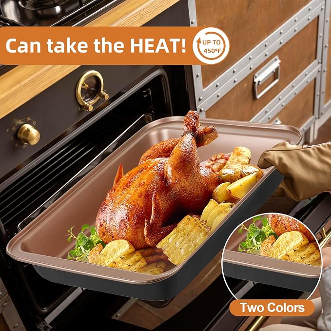 11-Piece Nonstick Baking Pans Set - Image 3