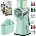 Zulay Kitchen Rotary Cheese Grater 5 Blade Cheese Shredder by ZulayKitchen