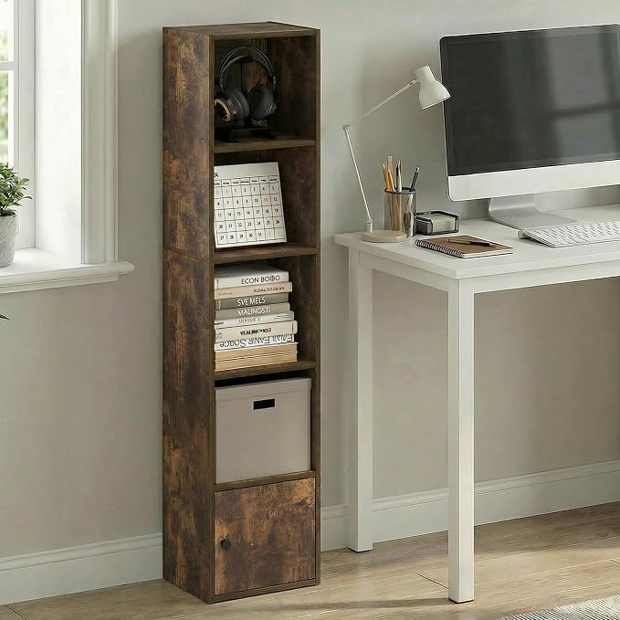 Furinno LUDER Book Shelf, 5-Tier Bookshelf - Image 2