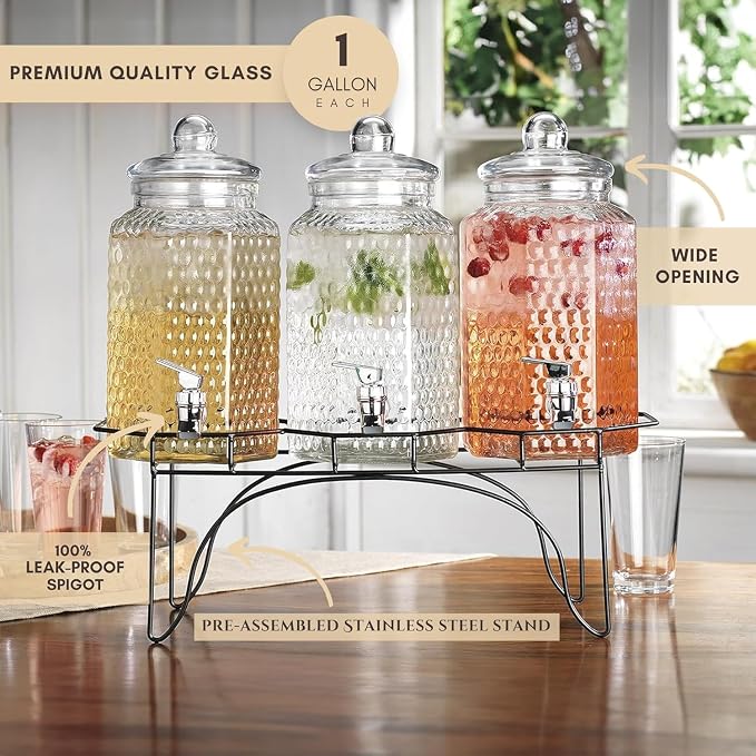 MosJos Drink Dispenser Set of 3 - Image 5