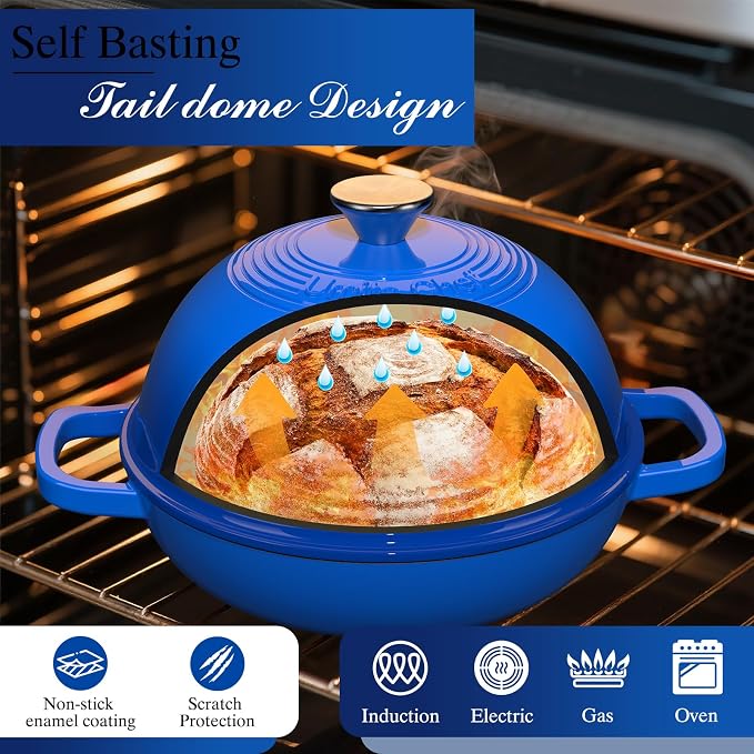Enamelled Cast Iron Dutch Oven Pot – Dutch Oven Pot - Image 3
